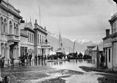 Ballarat Street, Queenstown, NZ, Flooded 1878 by William P. Hart